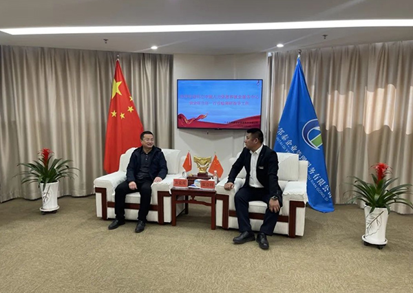 2024年3月6日科左中旗人力资源和就业服务中心袁金库主任一行莅临调研指导工作！